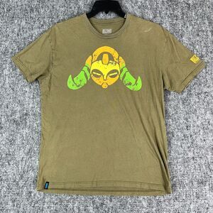 Overwatch Shirt Mens Extra Large Green Blizzard 2016 Video Game Short-sleeve Tee